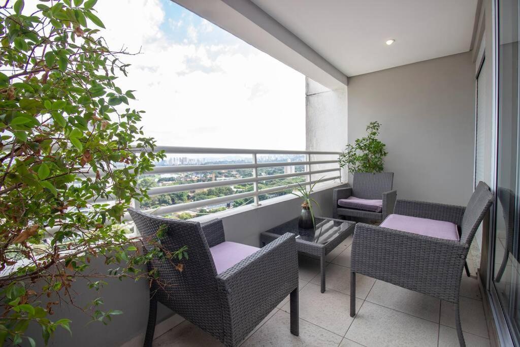 Bhomy Pinheiros Moderno Varanda E Vista Vr166 เซาเปาโล ภายนอก รูปภาพ