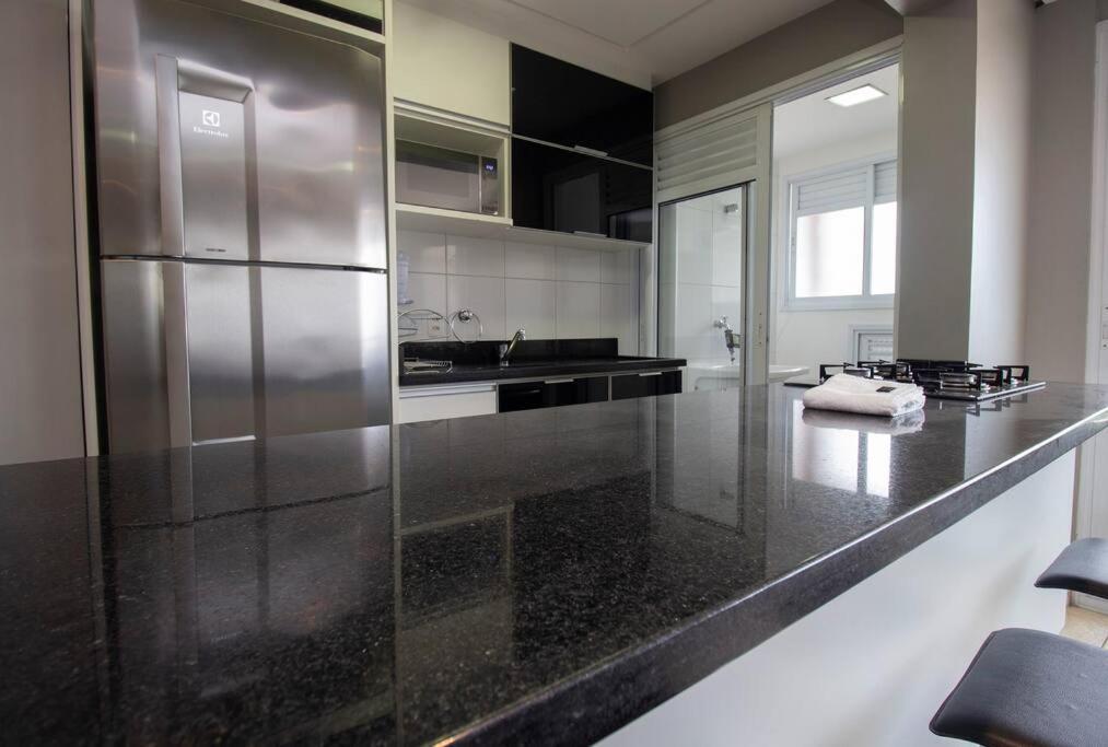 Bhomy Pinheiros Moderno Varanda E Vista Vr166 เซาเปาโล ภายนอก รูปภาพ